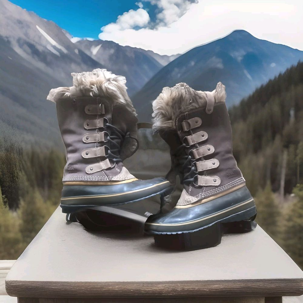 SOREL Joan of Arctic Waterproof Cold Winter Snow Boots‎ Women's US 6